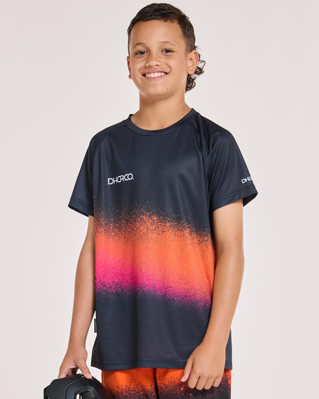 Dharco Youth Short Sleeve Jersey | Black Snake