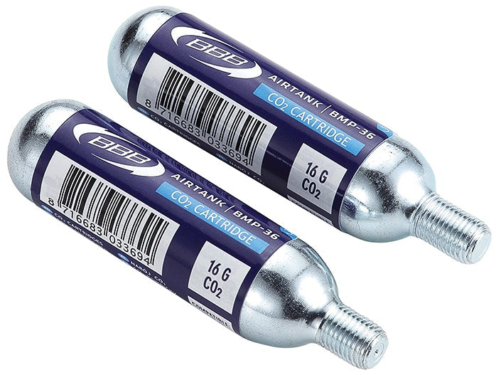 Bbb Airtanks Co2 Cartridges 2pk