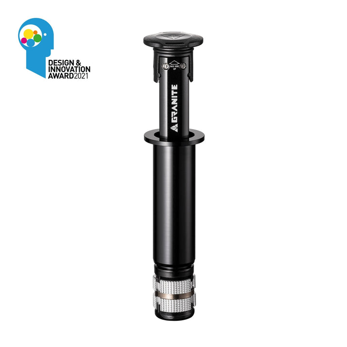 Granite Stash RT : Le Kit Cliquet Multifonction Qui Se Cache Dans Votre Vélo ! 9 Embouts Inclus, Compatible Fourches Coniques, Noir