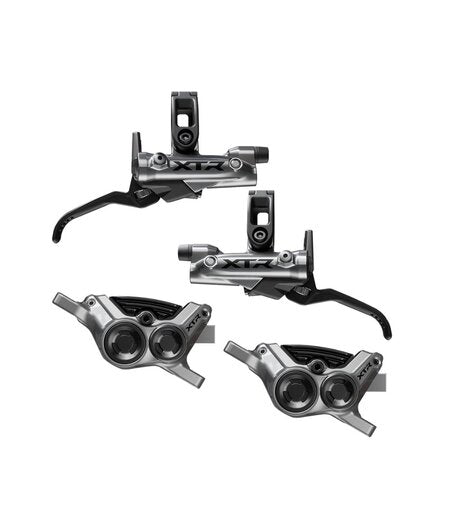 Shimano Brake Upgrade Kit - BR-M9220 XTR Trail - Bl-M9220 R&l/f&r 4-piston W/low Viscosity Oil
