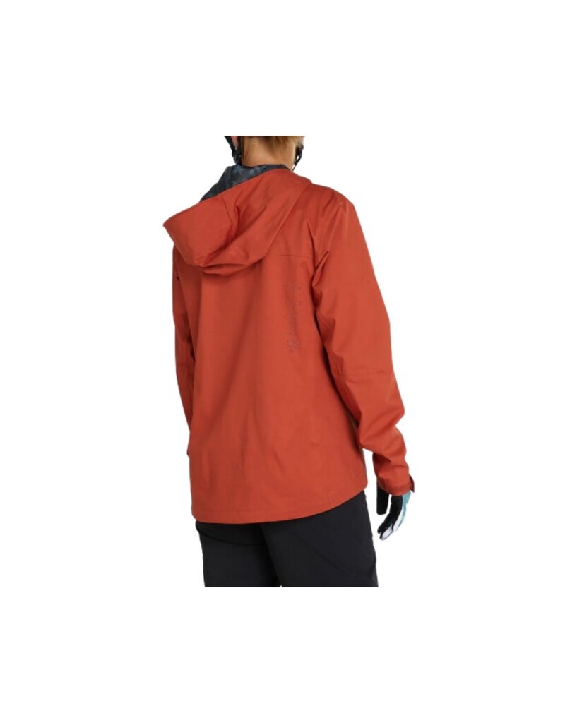Dharco Womens Rain Jacket | Clay - XS