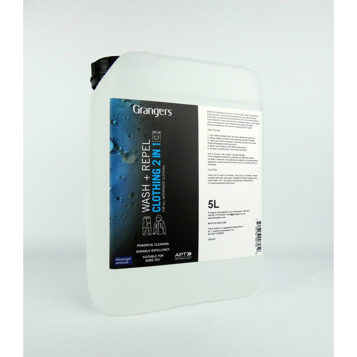 Grangers Wash + Repel 2 In 1 5l