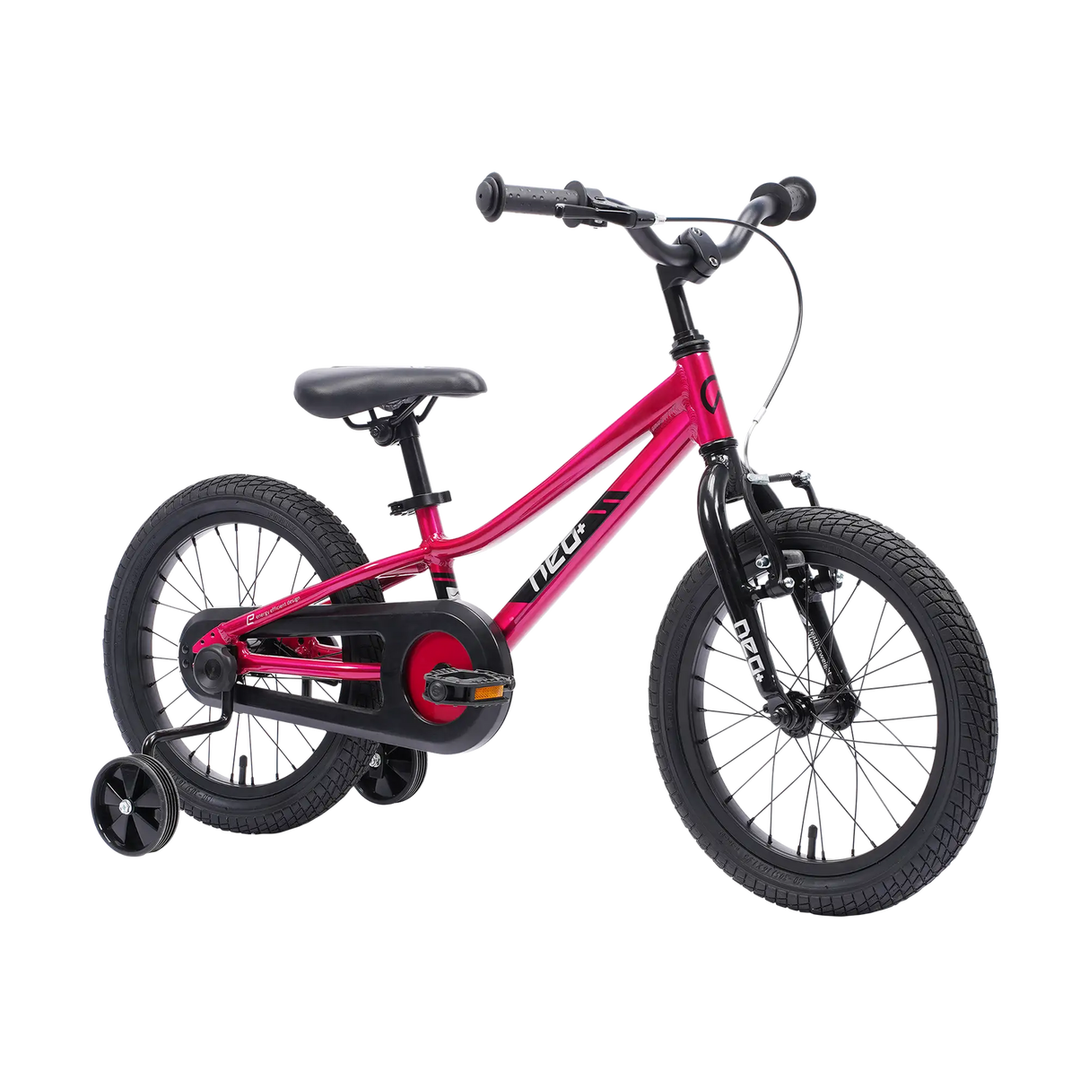 Neo+ 2026 - 16 - Single Speed - Alloy - Chrome / Pink