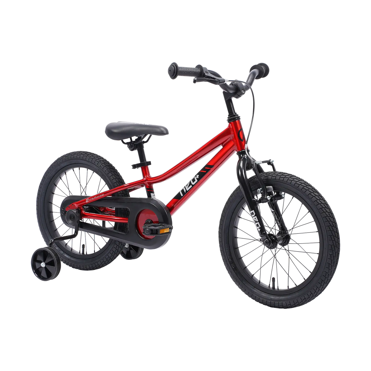 Neo+ 2026 - 16 - Single Speed - Alloy - Chrome / Red