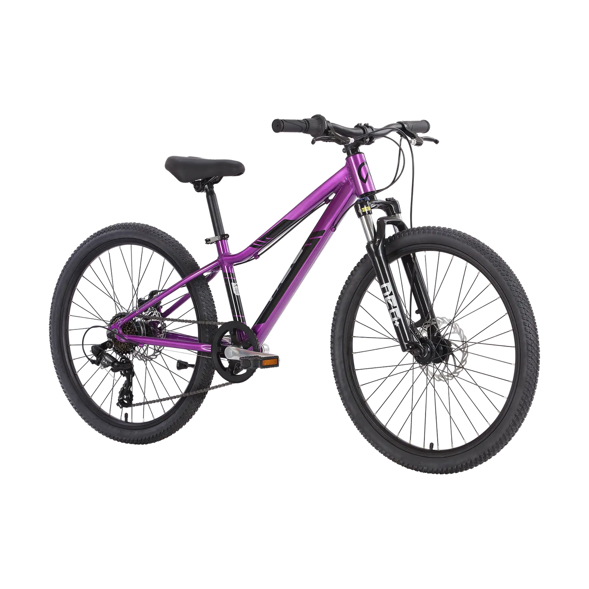 Neo+ 2026 - 24 - 7 Speed - Mtb - Disc - Suspension - Alloy - Chrome / Purple