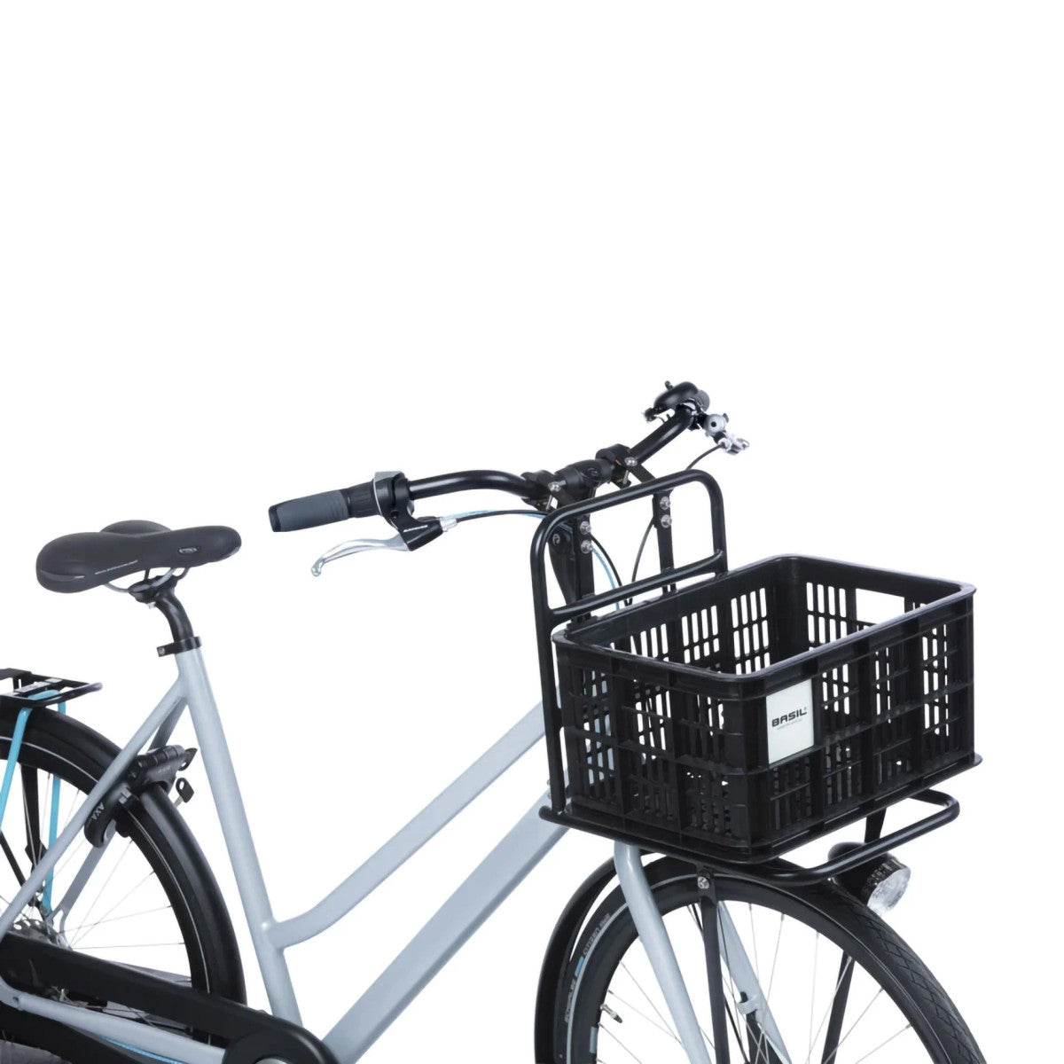 Basil Bicycle Crate Small Mik 2.0 S 17.5l Black Recycled