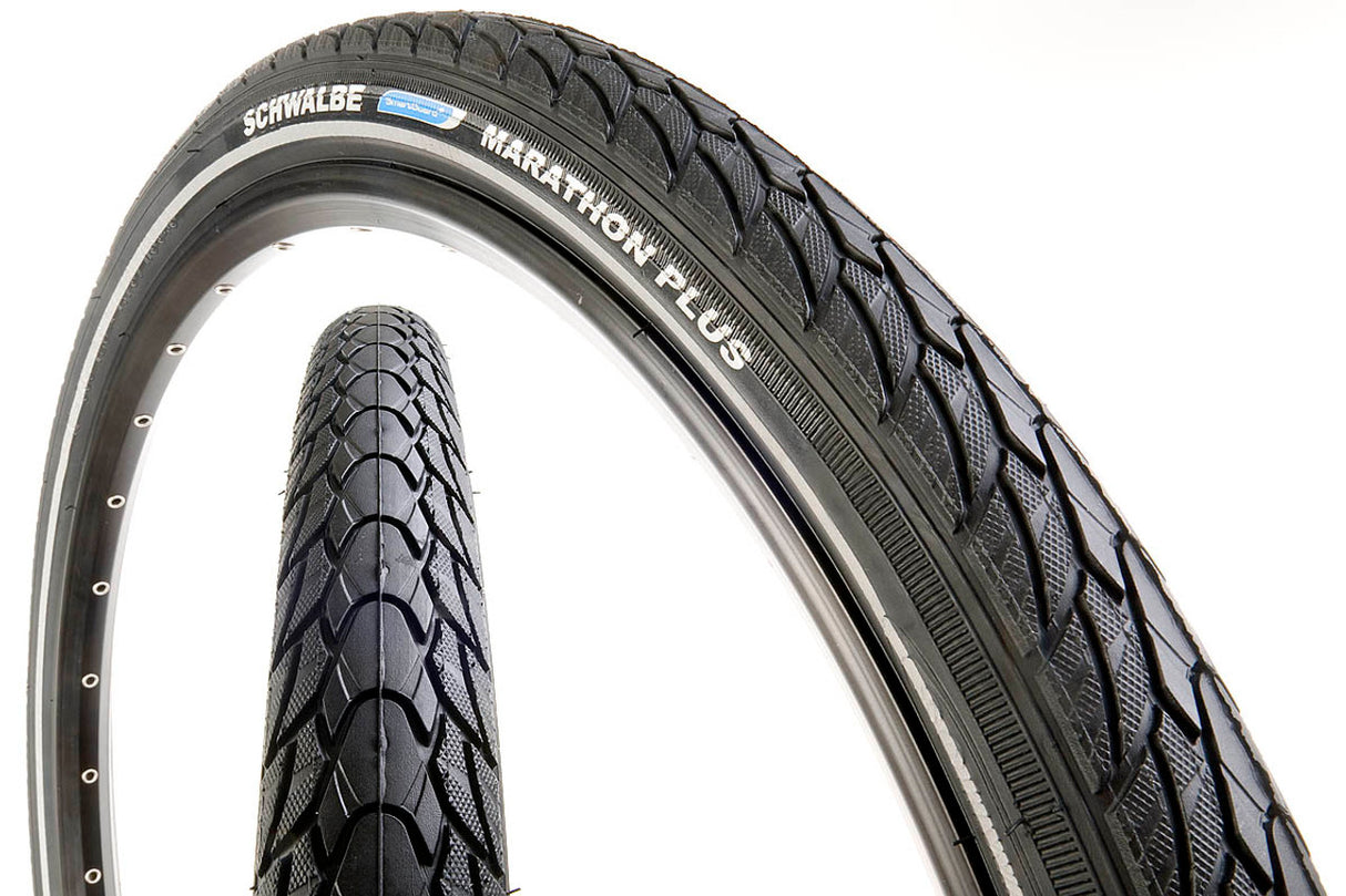 Schwalbe Tyre Marathon Plus 700 X 25c Smartguard Endurance Compound Reflective Sidewall E-25