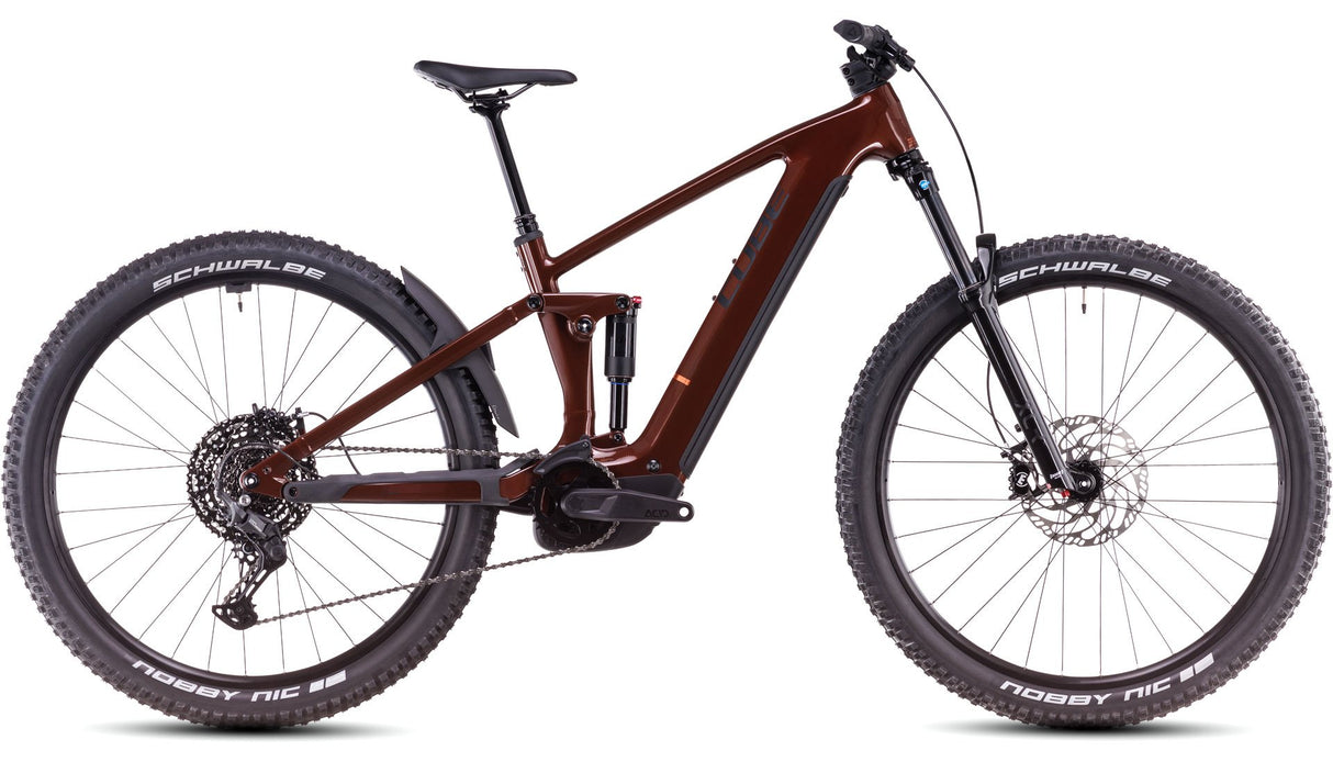 Cube 2025 Stereo Hybrid One44 Pro 800 - Ebike - Bourbon/black