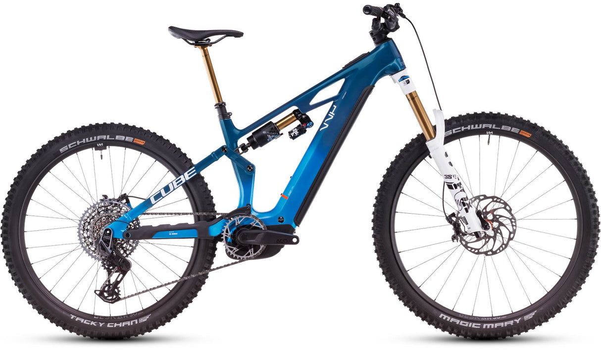 Cube 2025 Stereo Hybrid One77 Hpc At 800 - Ebike - Blue