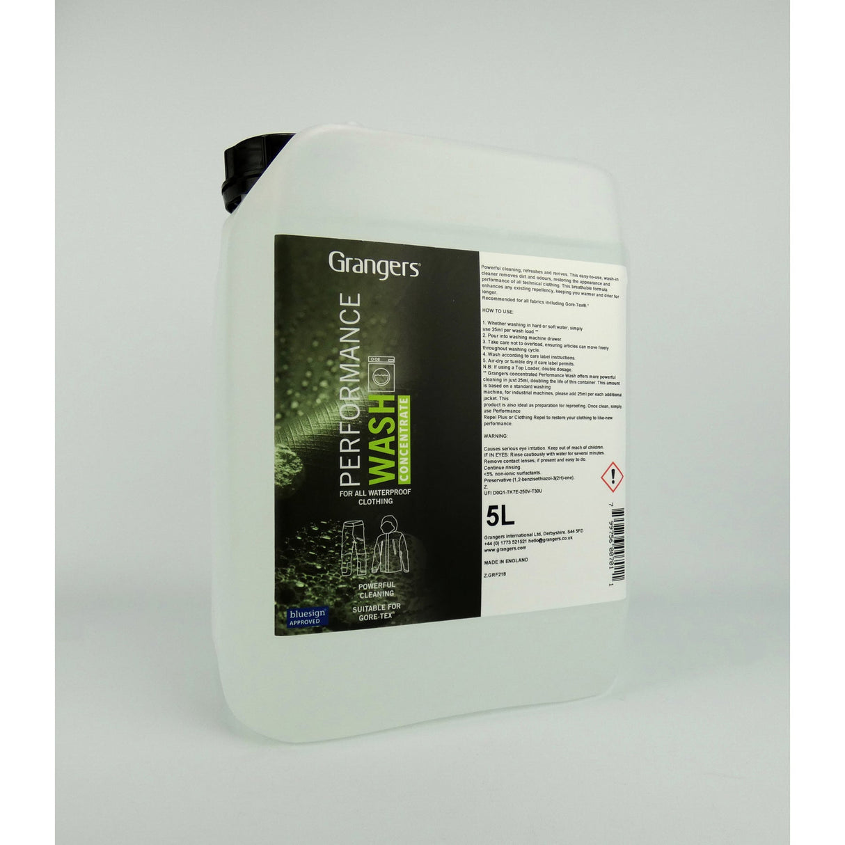 Grangers Performance Wash 5l