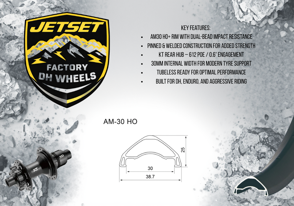 Jetset Factory DH Wheels