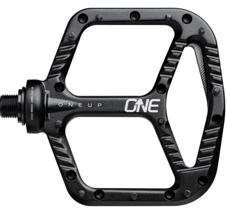 Oneup Components Flat Pedals - Alloy [cl:black]