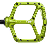 Oneup Components Flat Pedals - Alloy [cl:green]