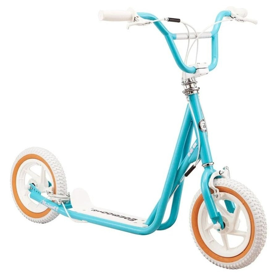 Mongoose Scooter - Miniscoot Ii - 12" Wheels - 87' Throwback - Blue 