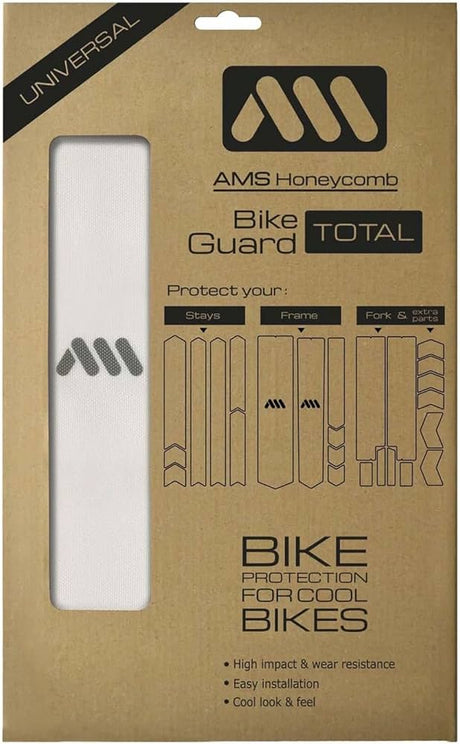 All Mountain Style Frame Protection - Bike Guard - Clear - Total Protection (frame, Stays, Fork)