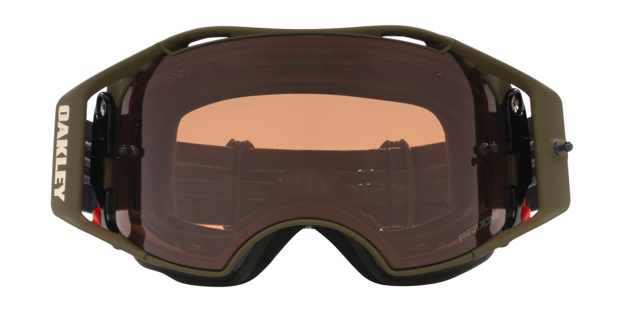 Oakley Goggles Airbrake Mtb Dark Brush Camo With Prizm Mx Bronze