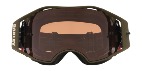 Oakley Goggles Airbrake Mtb Dark Brush Camo With Prizm Mx Bronze