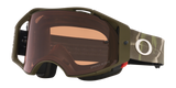 Oakley Goggles Airbrake Mtb Dark Brush Camo With Prizm Mx Bronze