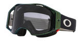 Oakley Goggles Airbrake Mtb Black Green Colourshift With Light Grey