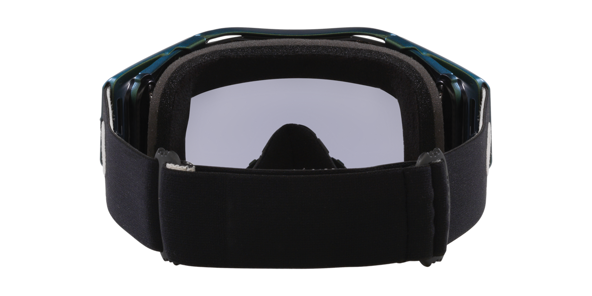 Oakley Goggles Airbrake Mtb Black Green Colourshift With Light Grey