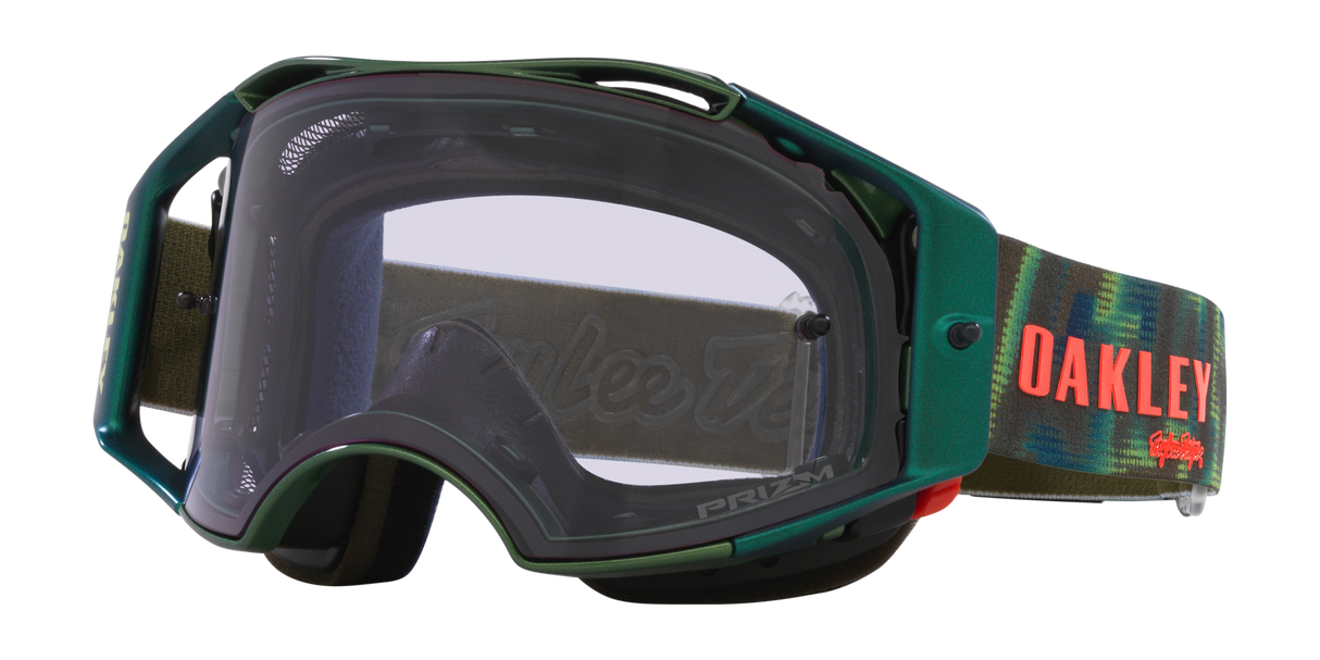 Oakley Goggles Airbrake Mtb Tld Pixel With Prizm Clear