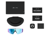 Oakley Sunglasses Meta Vanguard White W/ Prizm Sapphire