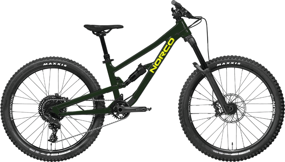 Norco 2026 - Fluid Fs 24 - Dark Green - 24" [sz:24"]