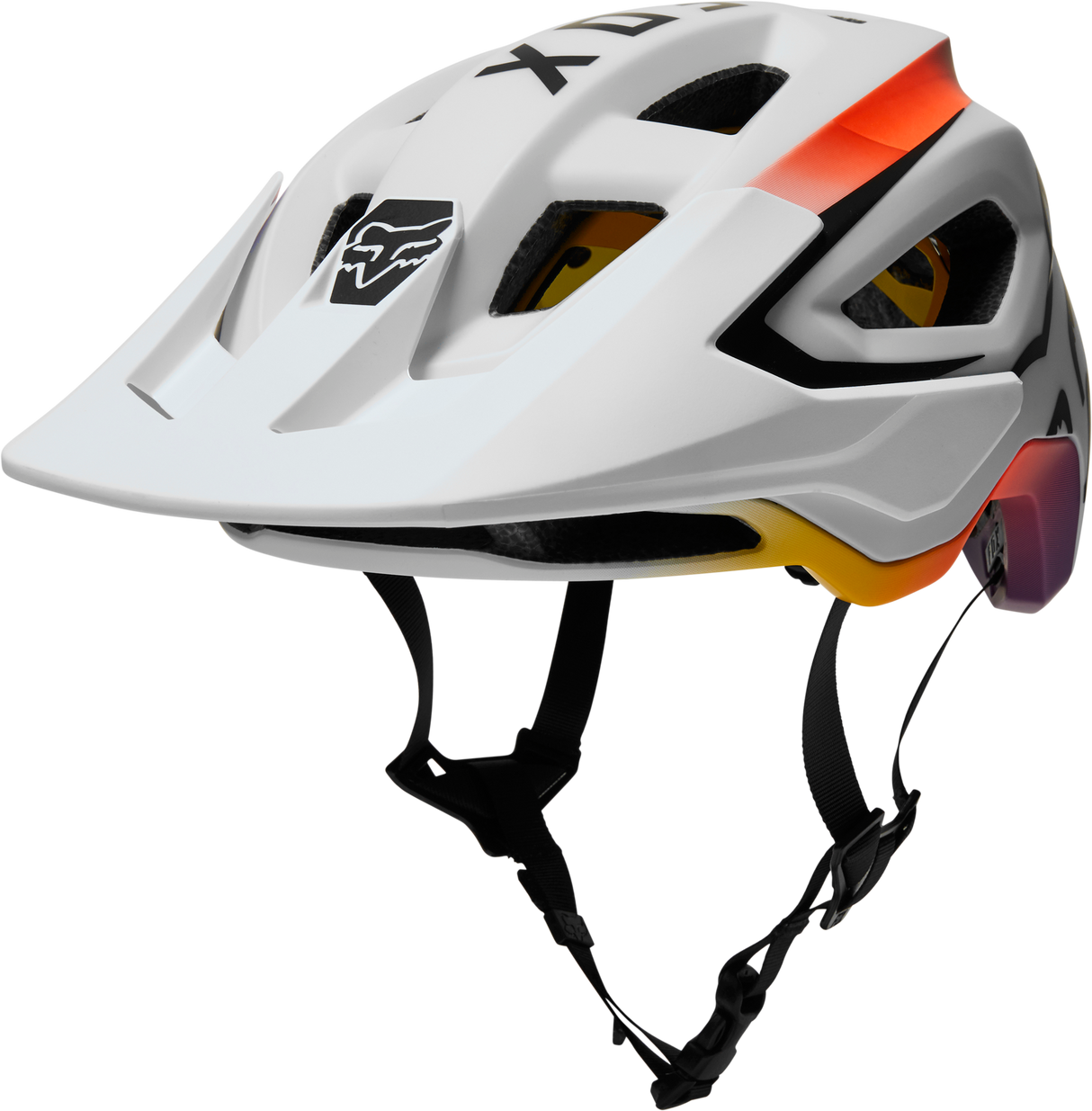 Fox - 2023 Helmet Speedframe Vnish White L [sz:large]