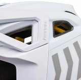 Fox Racing Helmet Youth Proframe Race Energy Nace As Full Face - White - One Size 48-52cm
