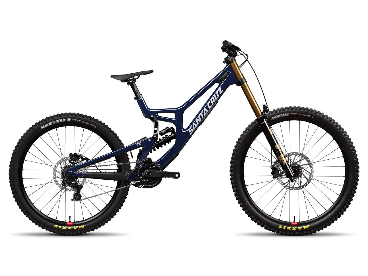 Santa Cruz 2027 V10 Cc Dh X01-kit - Gloss Liquid Blue [sz:large]