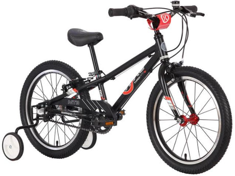 Byk E350 Mtb 18" - Inc Training Wheels (3 Speed) (black / Red)