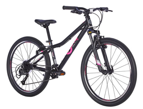 Byk E540 24" Mtb (9 Speed With V-brakes) (black / Pink)