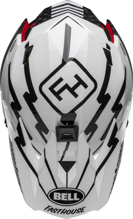 Bell Helmet Full-10 Spherical Mips Fasthouse - Gloss White/matt Black 