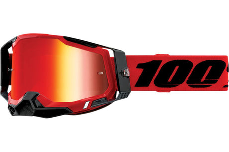 100% Goggle Racecraft 2 Red - Mirror Red