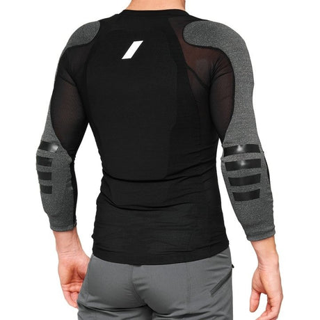 100% Tarka Long Sleeve Black - Medium