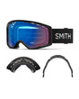 Smith Goggles - Rhythm Mtb + Dirt Screen - Black - Chromapop Contrast Rose Flash