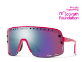 Smith Sunglasses - Ultralite - 80s Night Pink- Chromapop Violet Mirror Lens [cl:pink]