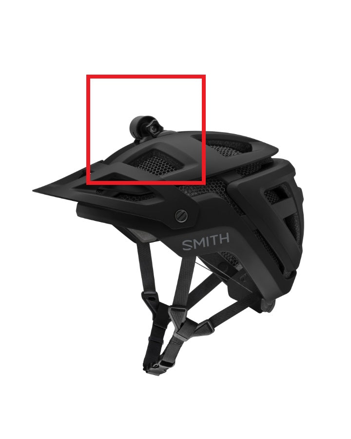 Smith Helmet Accessory - Forefront 2 Accessory Mount For Camera / Light - Black