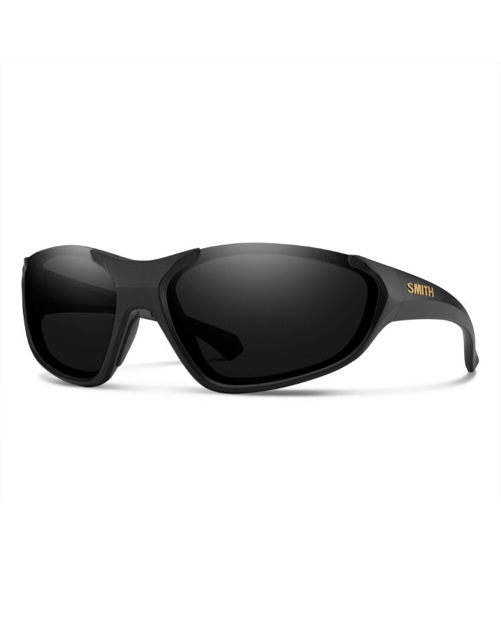 Smith Sunglasses - Sliders - Matte Black - Chromapop Black + Clear [cl:black]