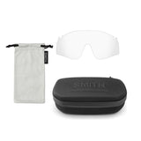 Smith Sunglasses -  Defy - Matte Meteorite Crystal - Chromapop Low Light Rose Blue Mirror - Plus Bonus Clear
