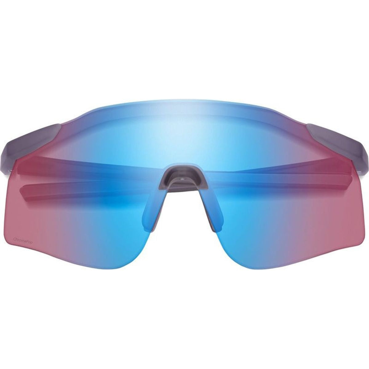 Smith Sunglasses -  Defy - Matte Meteorite Crystal - Chromapop Low Light Rose Blue Mirror - Plus Bonus Clear