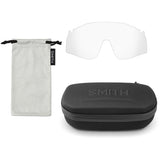 Smith Sunglasses -  Defy - Matte Salt Haze - Chromapop Rose Gold Mirror - Plus Bonus Clear