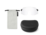 Smith Sunglasses -  Vert - Matte Meteorite Crystal - Chromapop Low Light Rose Blue Mirror - Plus Bonus Clear [cl:matte Meteorite Crystal]