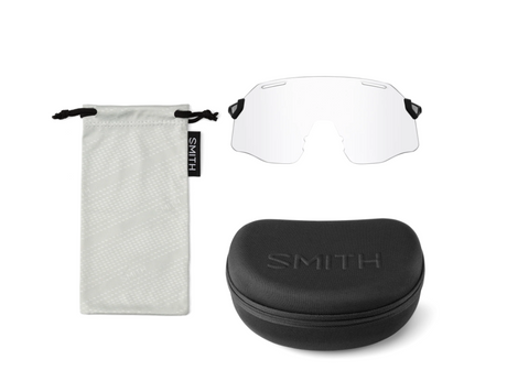 Smith Sunglasses -  Vert - Matte Meteorite Crystal - Chromapop Low Light Rose Blue Mirror - Plus Bonus Clear [cl:matte Meteorite Crystal]