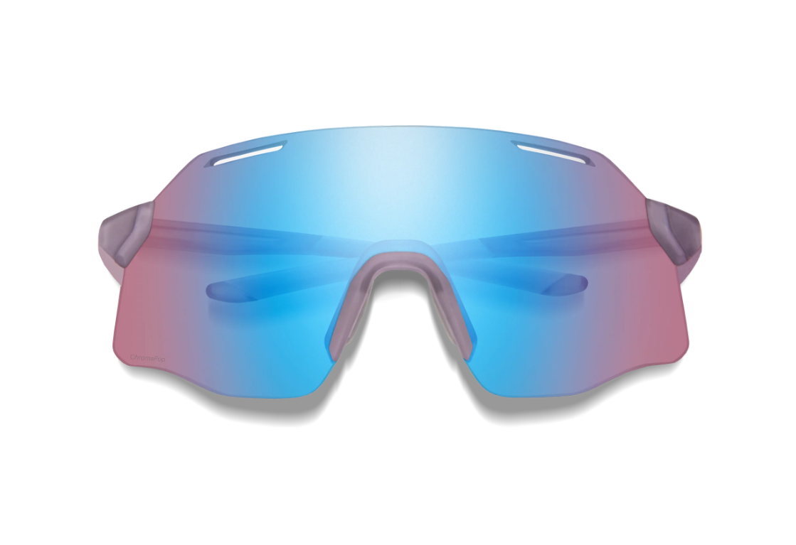 Smith Sunglasses -  Vert - Matte Meteorite Crystal - Chromapop Low Light Rose Blue Mirror - Plus Bonus Clear [cl:matte Meteorite Crystal]