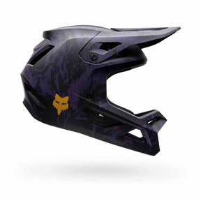 Fox Racing Helmet - Rampage Image Print - Full Face Helmet - Plum [sz:medium]