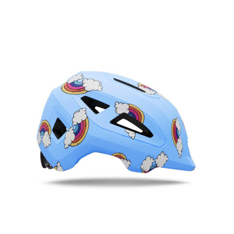 Giro Helmet Youth Scamp Ii - Matt Sky Blue / Rainbow + Clouds [sz:x-small | 45-49 Cm]