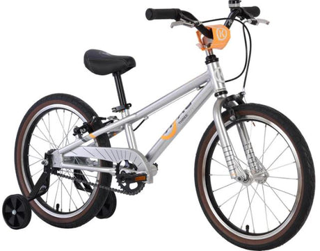 Byk E350 18" - Inc Training Wheels (polished Alloy Silver)