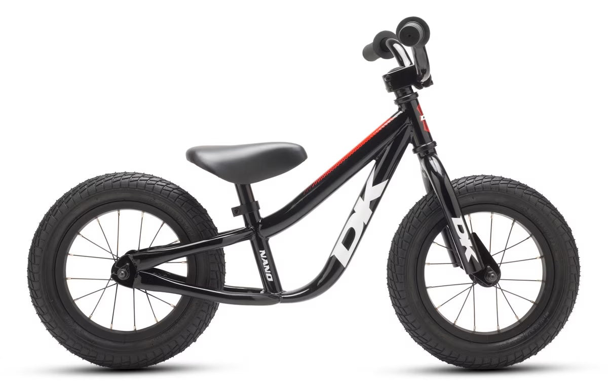 Dk 2026 Nano 12" Balance Bike - Black / Red
