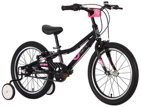 Byk E350 Mtb 18" - Inc Training Wheels (3 Speed) (black / Pink) 